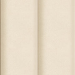 Velvet Padded Headboard Effect Wide Panel Wallpaper in Soft Cream