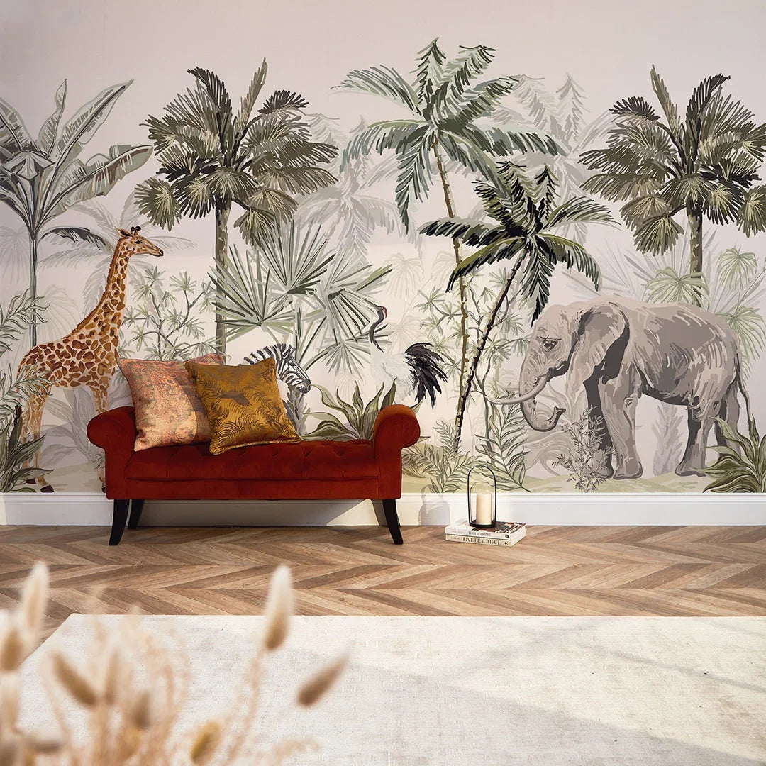 Vintage Explorer Full Wall Mural