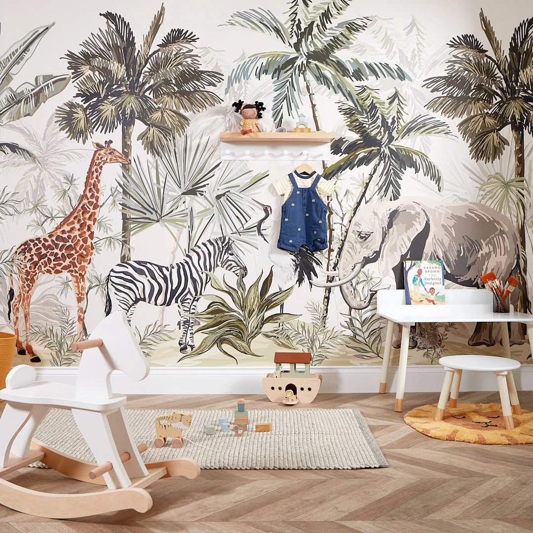 Vintage Explorer Full Wall Mural